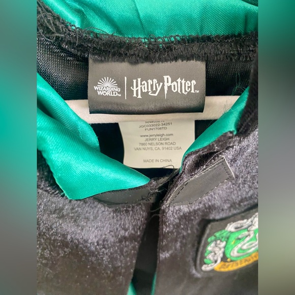 Slytherin Toddler Robe - Picture 4 of 4